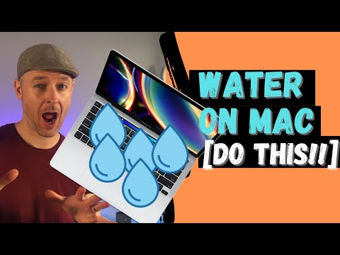 Spilled Water On Your Macbook Laptop? Do This FIRST & Fix It FAST!!!