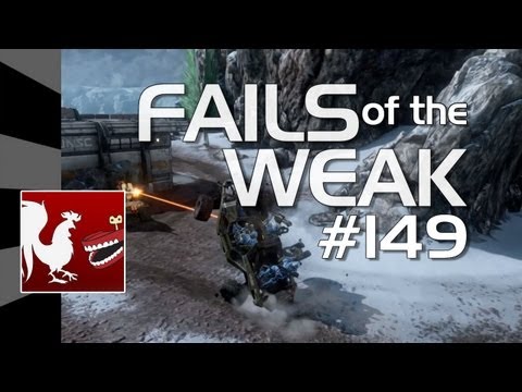 Fails of the Weak: Ep. 149 - Funny Halo 4 Bloopers and Screw Ups! | Rooster Teeth