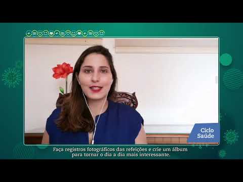 VÍDEO AULA CICLO SAÚDE - ALIMENTAÇÃO SAUDÁVEL