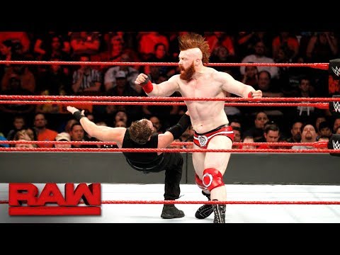 Dean Ambrose vs. Sheamus: Raw, Nov. 20, 2017