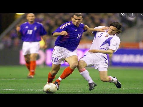 Russia VS France 2-3  Euro Qualification 1998