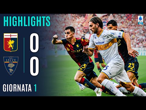 GENOA-LECCE 0-0 | HIGHLIGHTS | 1ª GIORNATA | SERIE A ENILIVE 2025/26
