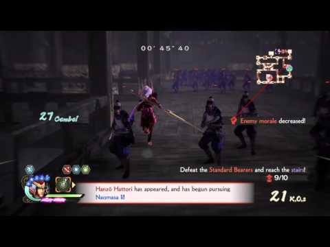 SAMURAI WARRIORS 4-II - Chamber of Agility (Naomasa Ii) Best Record
