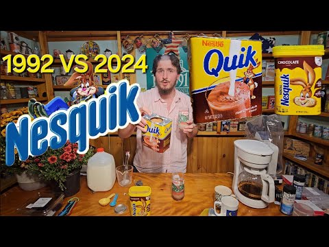 Drinking Very Old 33 Year Old Nestlé Quik Vs New Nesquik