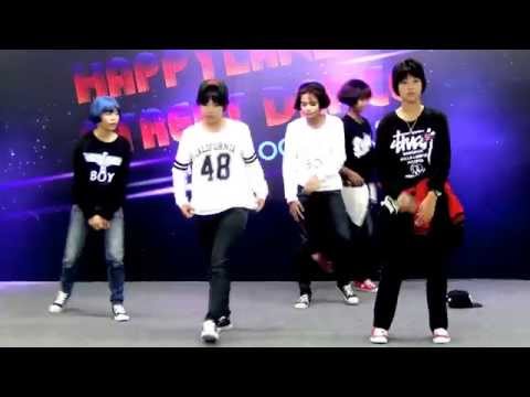 141018 Colorful cover EXO - Overdose @Happyland Street Dance (Audition)