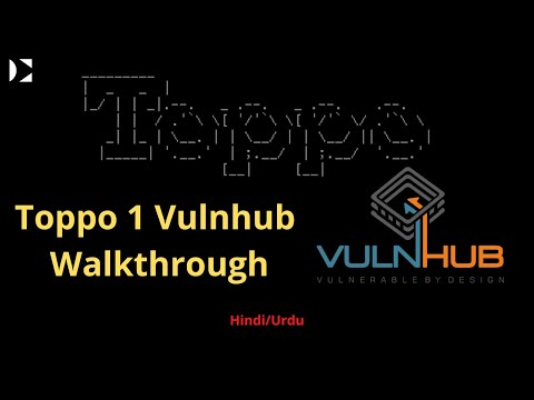 Toppo 1 Vulnhub Walkthrough (Easy) - Boot2Root [Hindi/Urdu]