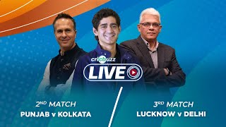 #PBKSvKKR | #LSGvDC | Cricbuzz Live: Punjab v Kolkata, Lucknow v Delhi