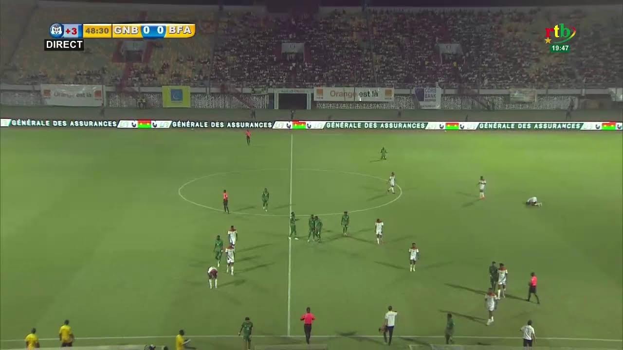 RTB - Football : Plateau d’avant match Guinée-Bissau vs Burkina Faso