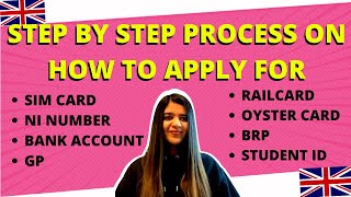 7 THINGS TO DO AFTER YOU ARRIVE IN UK AS A STUDENT | STEP BY STEP GUIDE | HOW TO DO IT? |