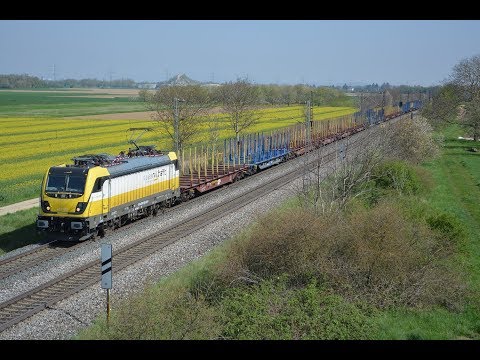 Rheintalbahn am 18.04.19 – "BayernBahn BR 151, SETG 487, Hectorrail, AKE TEE uvm."