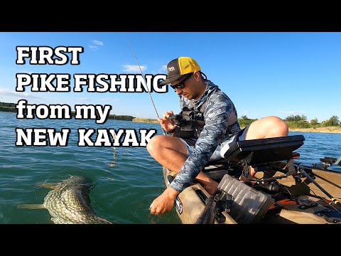 PESCUIT la STIUCA din CAIAC. Prima oara din caiac la stiuca