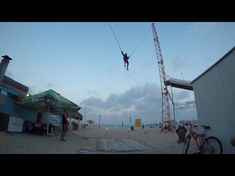 Human Bungee Slingshot Human Catapult!Gopro black hero 4