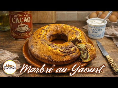 Gâteau Marbré au Yaourt Grec Recette Facile et Rapide