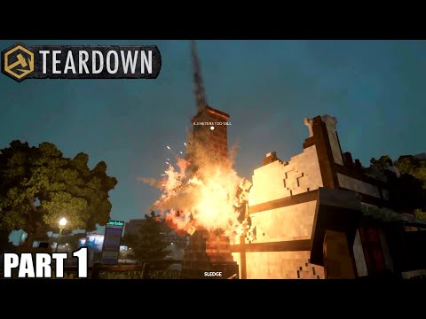 Teardown Walkthrough Gameplay Part 1 - INTRO / PC