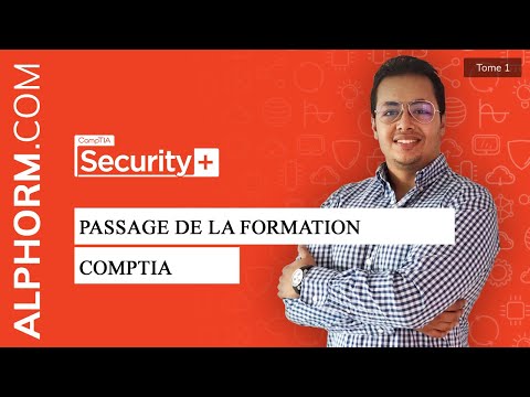 Formation Security 1 2 Passage de la formation ComptIA