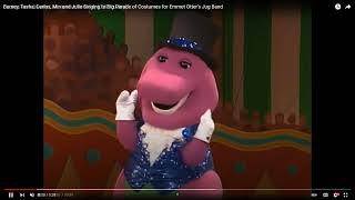 Barney, Tasha, Carlos, Min and Julie Sing with Elephant to One Little Brown Bird