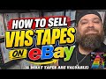 How To Sell VHS Tapes On EBay How To Spot Rare Valuable Tapes