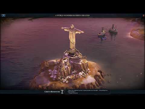 Cristo Redentor - Civilization VI World Wonder Cutscene
