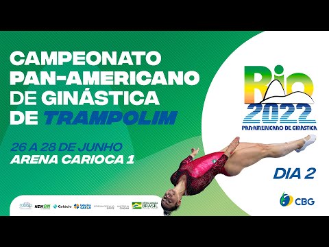 CAMPEONATO PAN-AMERICANO DE GINÁSTICA DE TRAMPOLIM - DIA 2