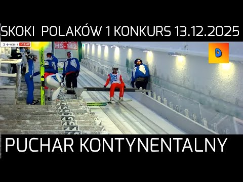 Skoki Polaków Puchar Kontynentalny 1 Konkurs Indywidualny Ruka 13.12.2025