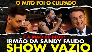 URGENTE! CASTIGO DIVINO? JUNIOR IRMÃO de SANDY faz SHOW com PLATEIA VAZIA e CULPA BOLSONARISTAS!