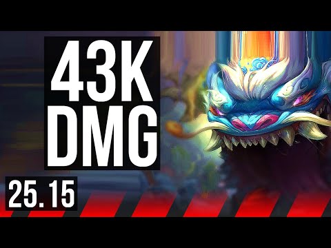TAHM KENCH vs RIVEN (TOP) | 6k comeback, 1400+ games, 43k DMG, 14/3/9, Godlike | EUW Master | 25.15