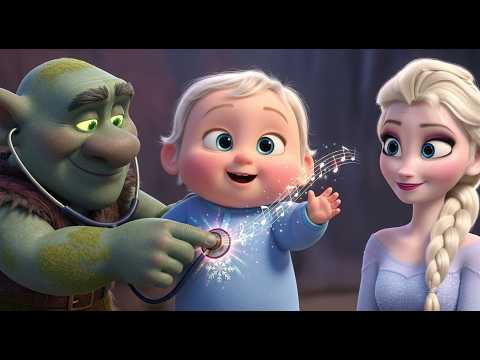 Elsa's Baby Goes to the Doctor! 🩺 Be Brave at the Check-up! | Kids Pretend Play & Learning