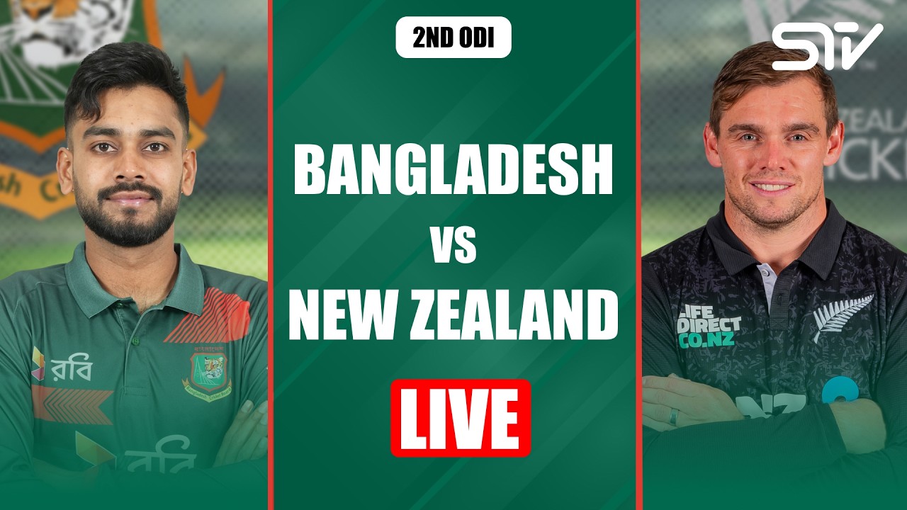 Live | Bangladesh vs New Zealand | Match 02 | ODI Series 2026 | M9G1U