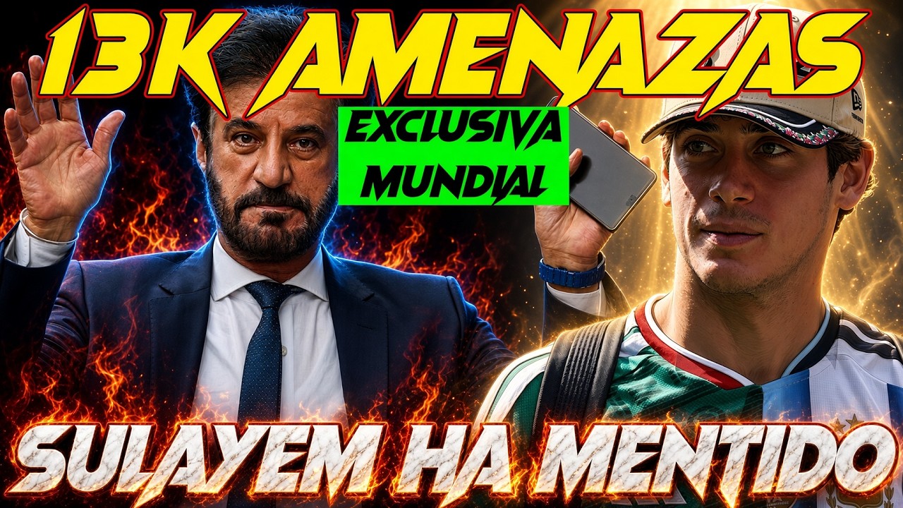 13000 AMENAZAS DE MUERTE A GASLY, SULAYEM PILLADO EN SU MENTIRA, MEDIOS Y FIA DEBEN RECTIFICAR