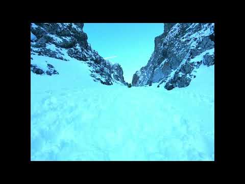 HORNUL MIC - MALAIESTI - cu zapada peste 1 m - 200 m de coborare accelerata