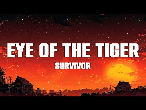 Survivor - Eye Of The Tiger (Lyrics)