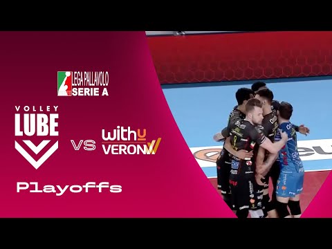 Lube vs Verona | Highlights | SuperLega | Playoffs