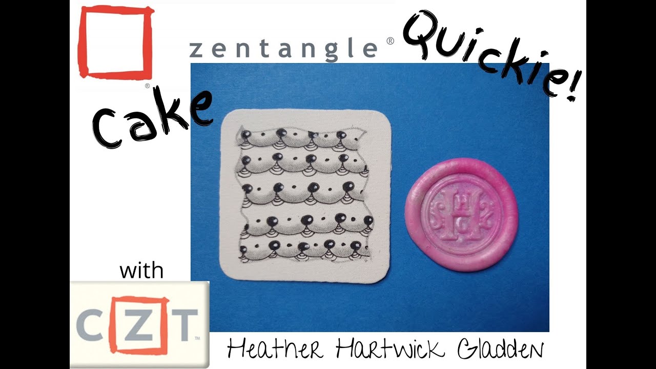 Cake | Zentangle® Quickie