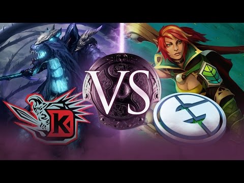 Dota 2: EG vs. DK Game 2 - The International 2014 - TI4