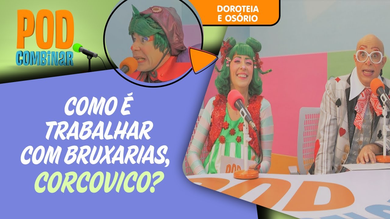 PodCombinar | Como é trabalhar com bruxarias, Corcovico? |  Quintal da Cultura