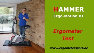 Hammer Ergo-Motion BT im Test  [ERGOMETER & HEIMTRAINER]  #ergometertest