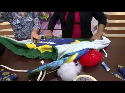 Mulher.com 27/09/2013 Cidinha Ferreira - Bolsa Reaproveitamento Guarda Chuva