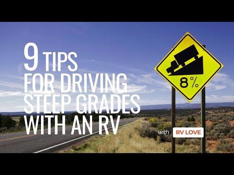 Tips for Safely Driving an RV Over Mountain Passes