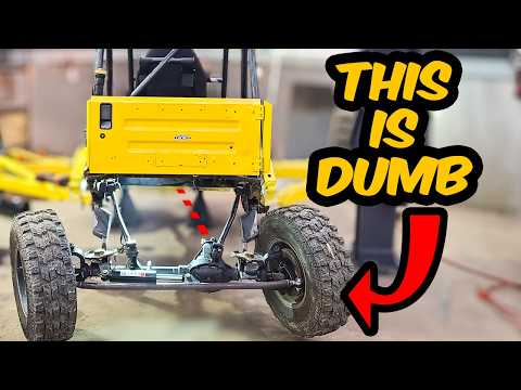 I Built the WORLD'S CHEAPEST Rear Steer!