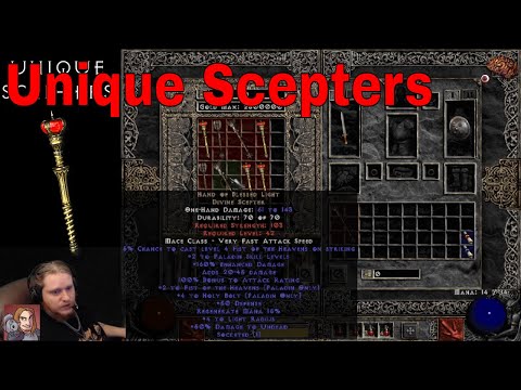 Hyped For D2R - Unique Scepters