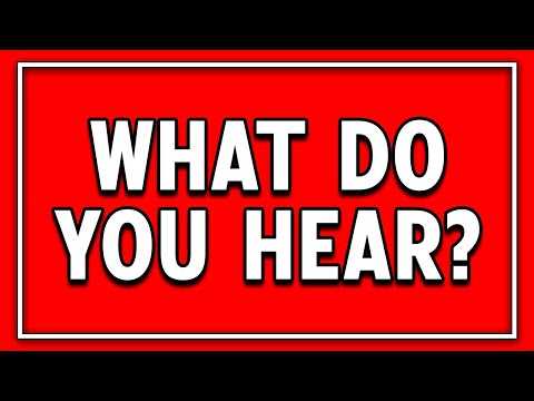 Crazy Audio Illusion | What Do You Hear?
