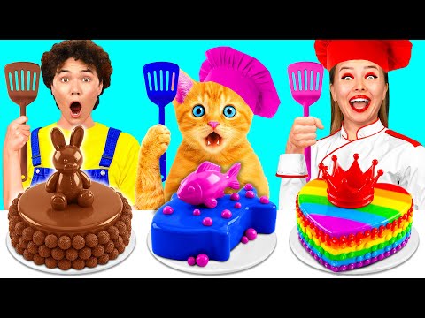 Me vs Grandma Cooking Challenge with Cat