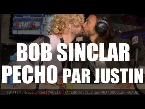 Bob Sinclar se fait pécho par Justin la coquine - C'Cauet sur NRJ