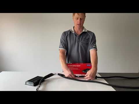 Redarc battery profile select and ignition wire