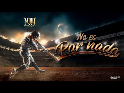 Milla 22 - No Es Por Nada (Lyric Visualizer)