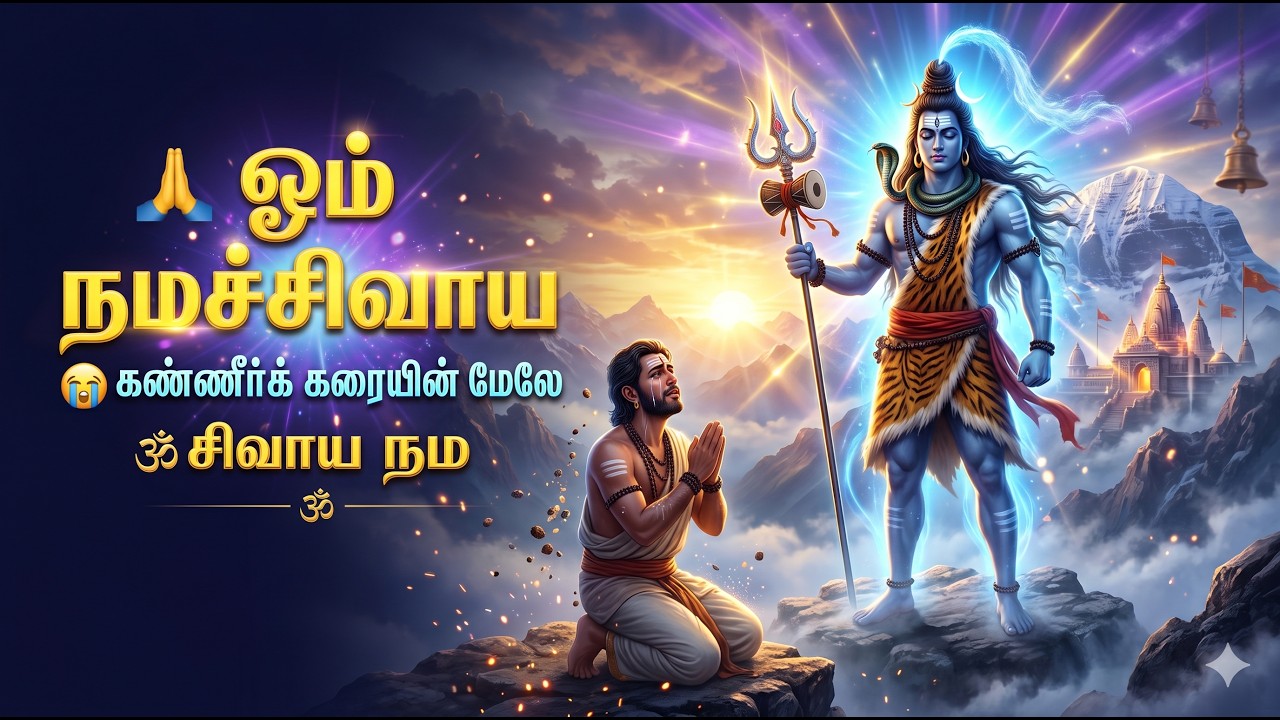 🙏 Om Namashivaya | Kanneer Karaiyin Mele | Shiva Song