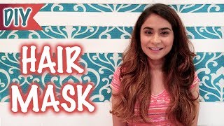 DIY Hair Mask For Frizzy And Damaged Hair | Kreena Desai