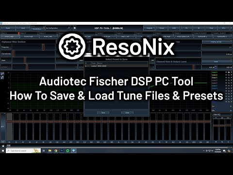 ResoNix Sound Solutions - Tech Tip: Save & Load Tune Files & Presets In Helix, Brax, & Match DSP's