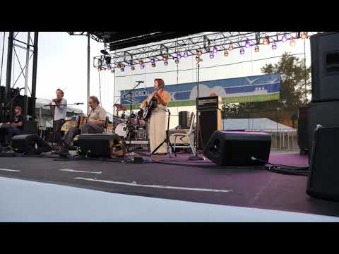 The Savoy Family Cajun Band w/ the commemorative accordion at the 80th National Folk Festival (2)