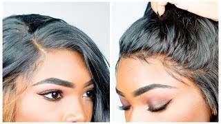 HOW TO CUSTOMIZE YOUR LACE FRONT WIG & MAKE IT LOOK NATURAL  | BeautyandMarie